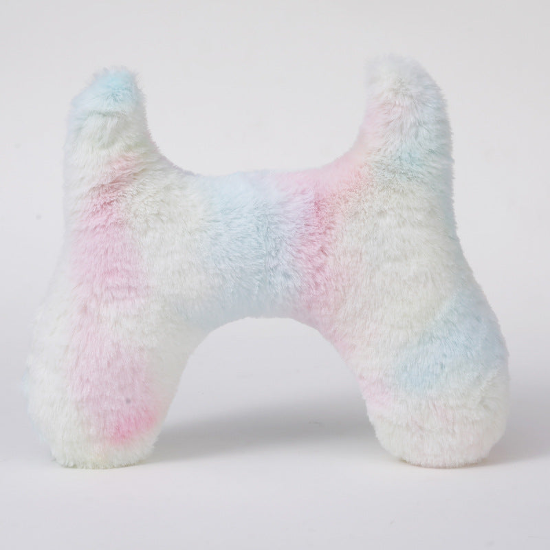 Super Soft Tie-Dyed Plush Pet Pillow for Cats