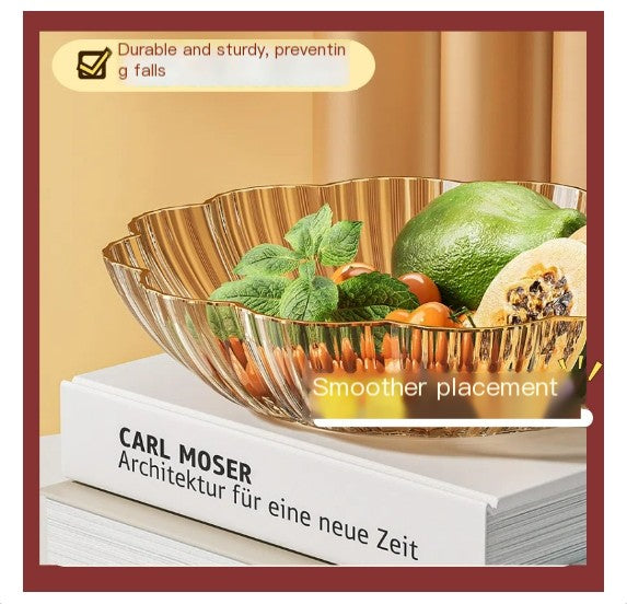 Creative Luxury Thick Fruit Tray for Home Use