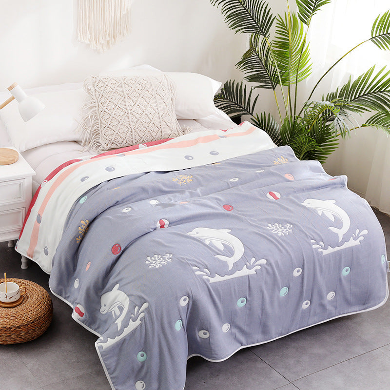 Thick Cotton Blanket for Kids - Autumn/Winter Use