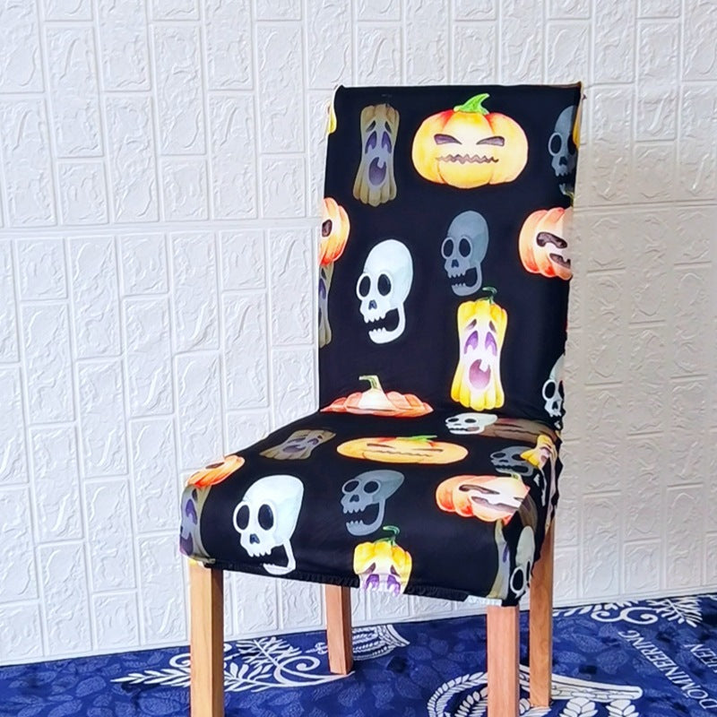 Elastic Printed Chair Covers for Home and Restaurant Use