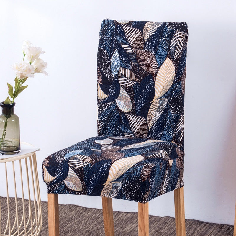 Elastic Printed Chair Covers for Home and Restaurant Use