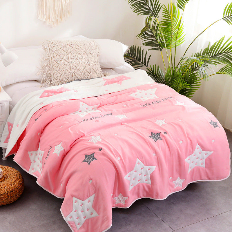 Thick Cotton Blanket for Kids - Autumn/Winter Use
