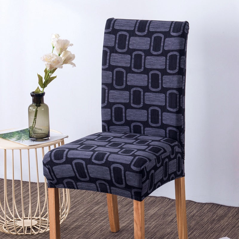 Elastic Printed Chair Covers for Home and Restaurant Use
