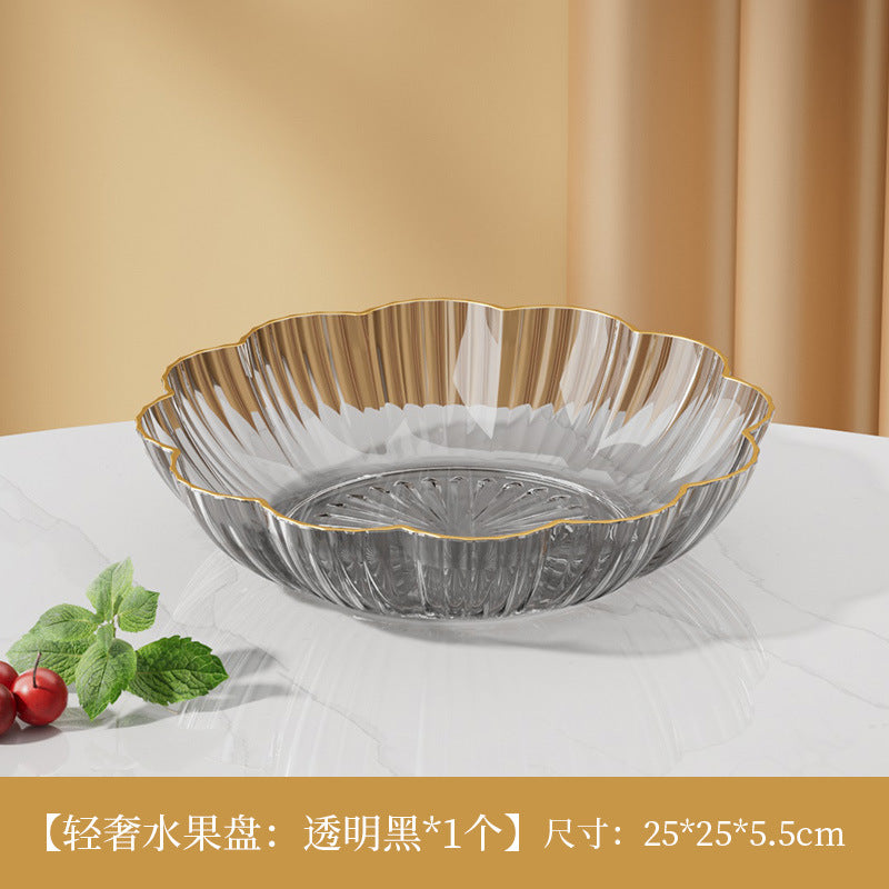 Creative Luxury Thick Fruit Tray for Home Use