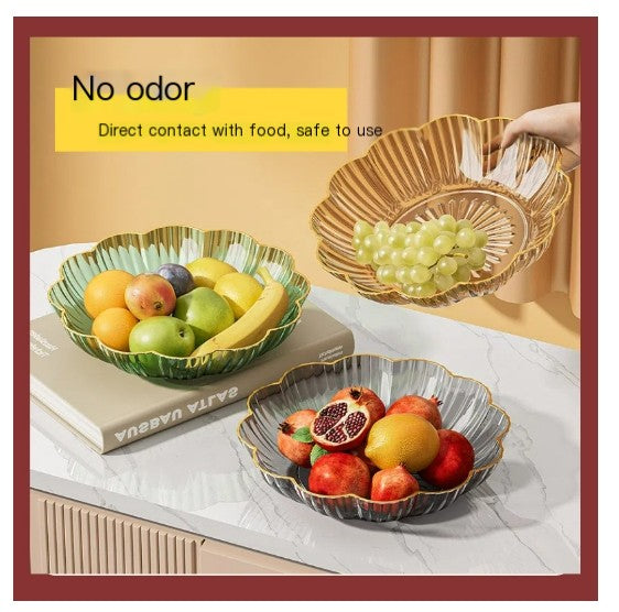 Creative Luxury Thick Fruit Tray for Home Use