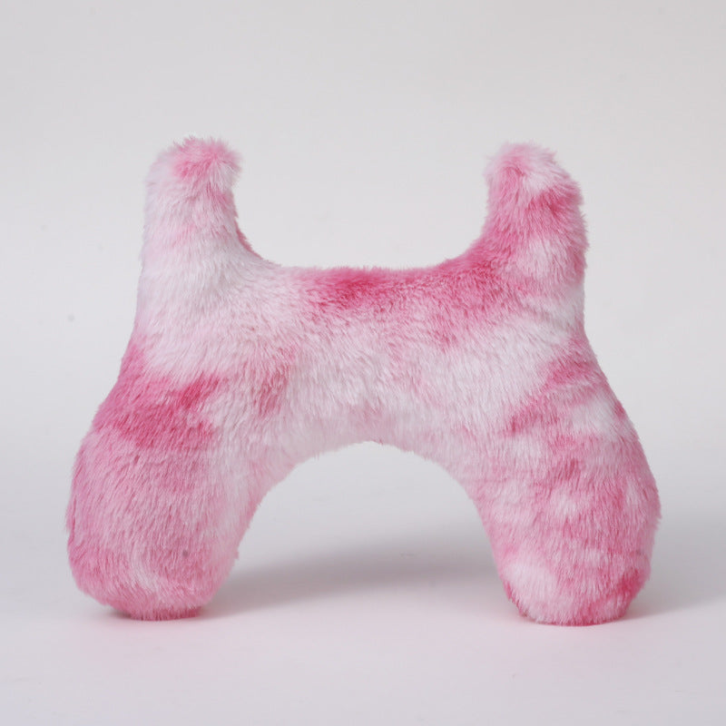 Super Soft Tie-Dyed Plush Pet Pillow for Cats