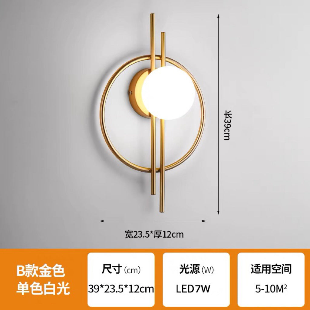 Modern LED Minimalist Wall Light for Living Room