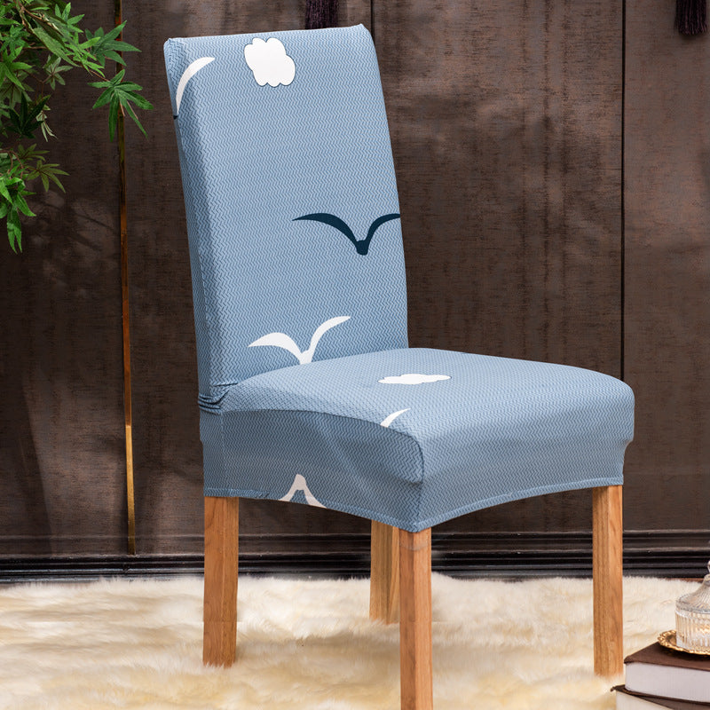 Elastic Printed Chair Covers for Home and Restaurant Use