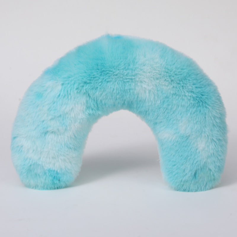 Super Soft Tie-Dyed Plush Pet Pillow for Cats