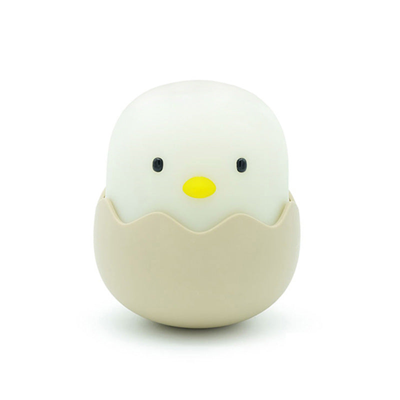 Silicone Eggshell LED Night Light for Kids (USB Rechargeable)