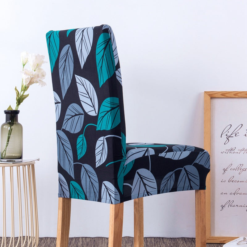 Elastic Printed Chair Covers for Home and Restaurant Use
