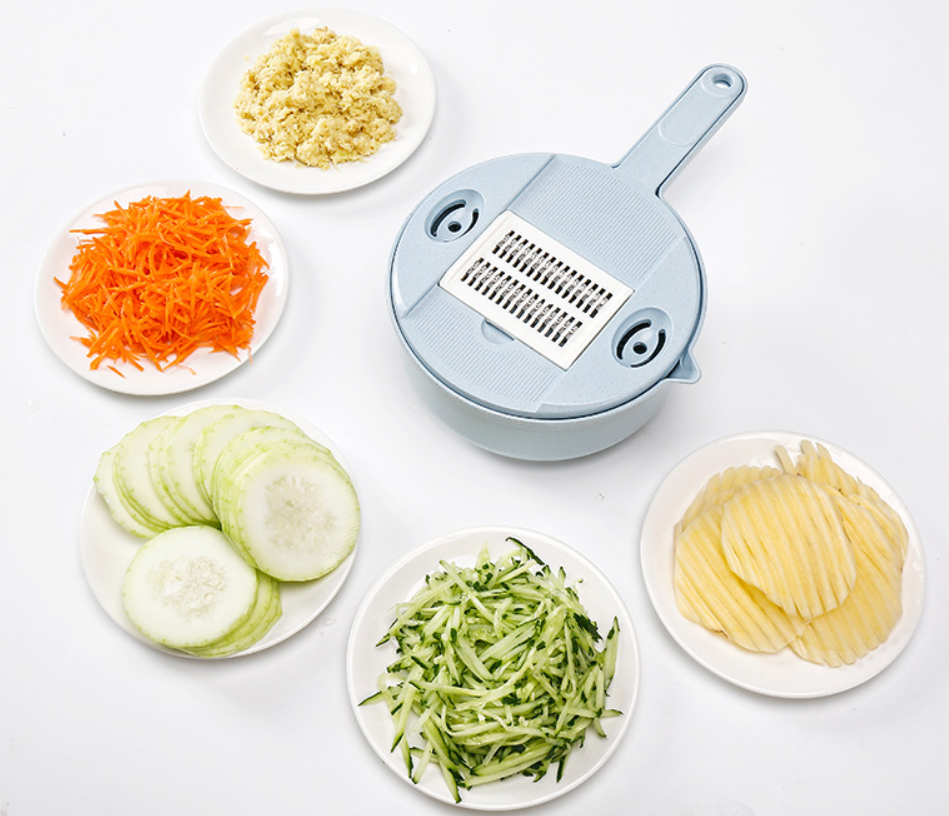 Multifunctional Vegetable Slicer and Grater Tool