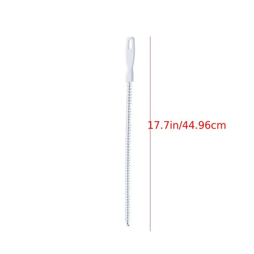 17.7inch Duct Unclogging Brush for Bathroom Cleaning