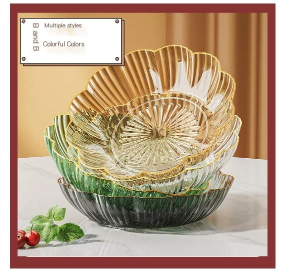 Creative Luxury Thick Fruit Tray for Home Use