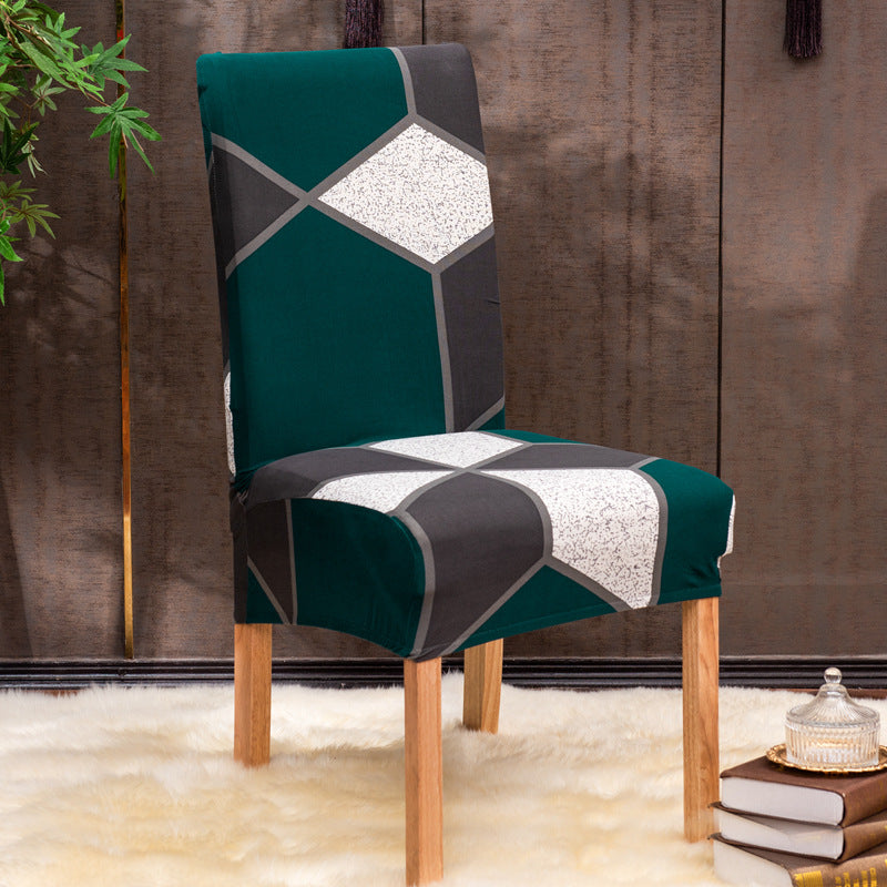 Elastic Printed Chair Covers for Home and Restaurant Use