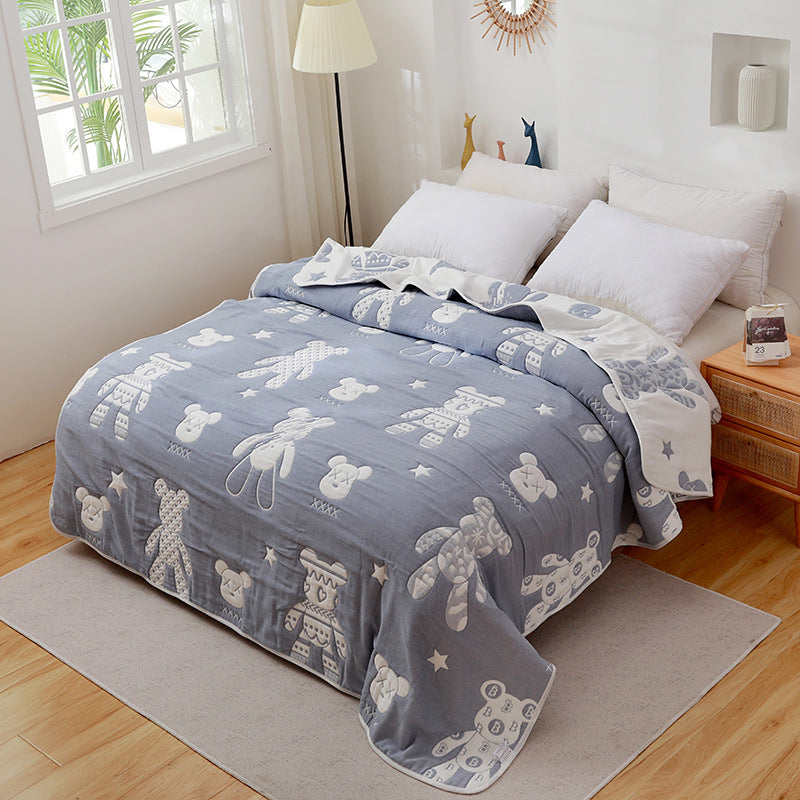 Thick Cotton Blanket for Kids - Autumn/Winter Use
