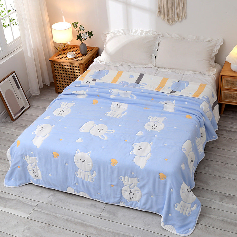 Thick Cotton Blanket for Kids - Autumn/Winter Use