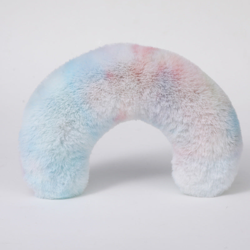 Super Soft Tie-Dyed Plush Pet Pillow for Cats