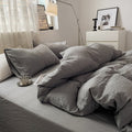 Japanese Style Cotton Bed Linen Set for Students