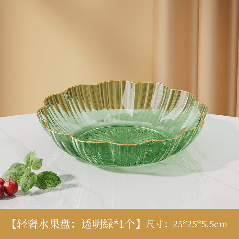 Creative Luxury Thick Fruit Tray for Home Use
