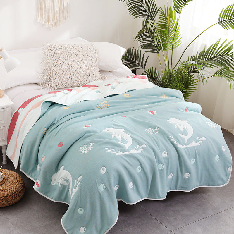 Thick Cotton Blanket for Kids - Autumn/Winter Use
