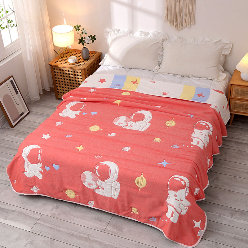 Thick Cotton Blanket for Kids - Autumn/Winter Use