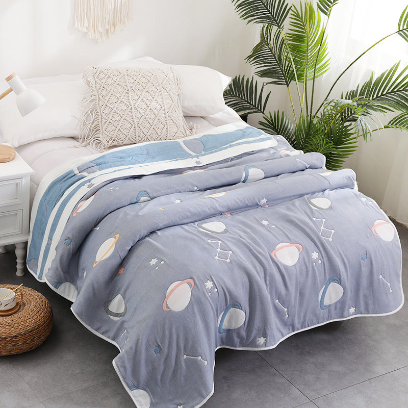 Thick Cotton Blanket for Kids - Autumn/Winter Use