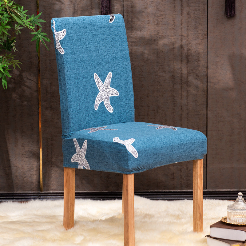 Elastic Printed Chair Covers for Home and Restaurant Use