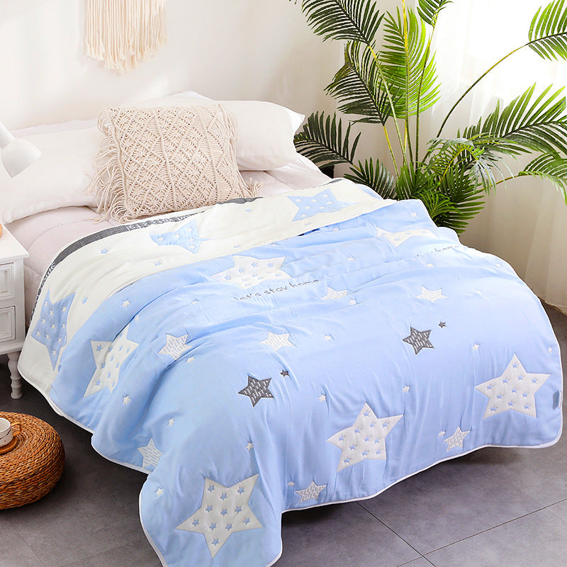 Thick Cotton Blanket for Kids - Autumn/Winter Use